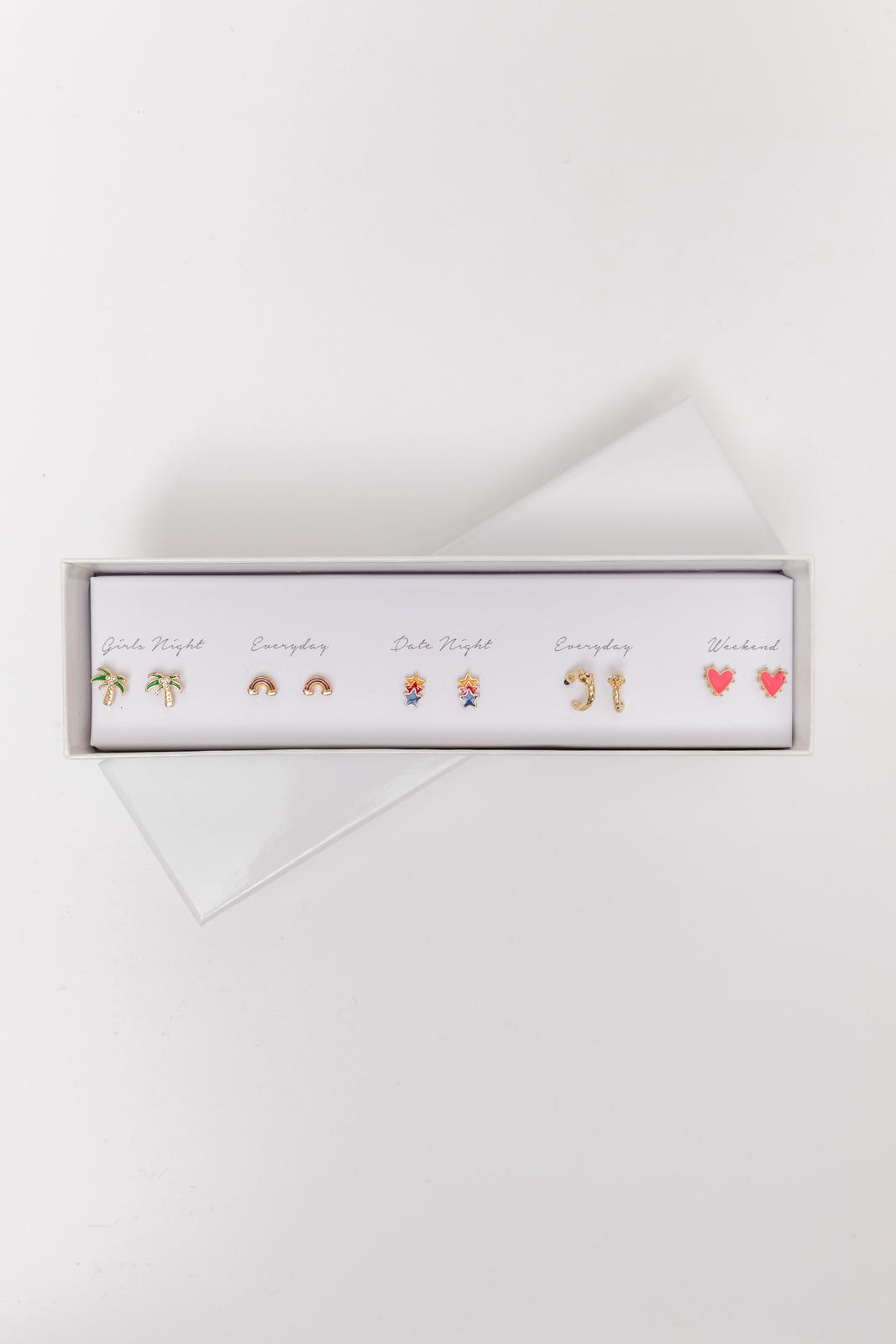 Sunny State Of Mind Box Earring Set